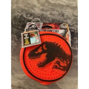 Jurassic World Splashin T Rex Drencher Disk Toss and Spray Water Toy